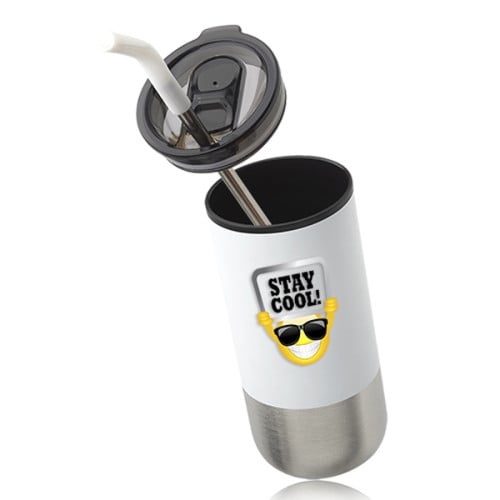 20 oz. Day Off Travel Mugs with Straw