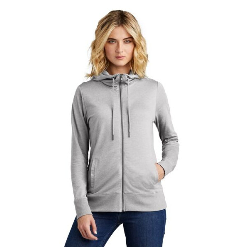 District Women's Featherweight French Terry Full-Zip Hoodie