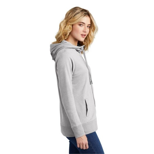 District Women's Featherweight French Terry Full-Zip Hoodie
