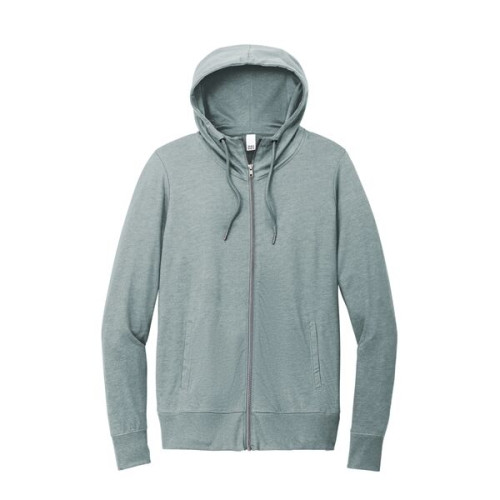 District Women's Featherweight French Terry Full-Zip Hoodie