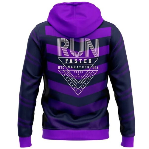 Women's 280 GSM Spandex Interlock Fleece Sublimation Hoodie