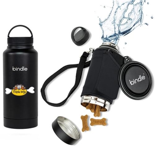 Bindle® Puppy Pack with 24 oz. Bottle, Full Color Digital