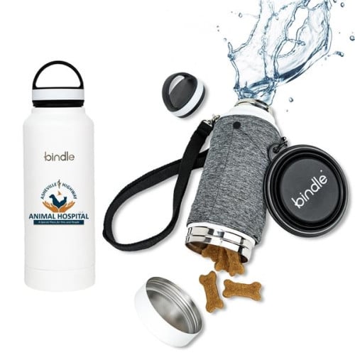 Bindle® Puppy Pack with 24 oz. Bottle, Full Color Digital