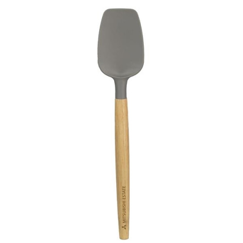 Stir Silicone Spatula W/ Wooden Handle