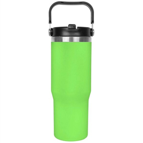 30oz. Stainless Steel Insulated Mug with Handle and Built-In