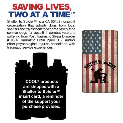 iCOOL® Lakewood 40 oz. Double Wall, Stainless Steel Bottle