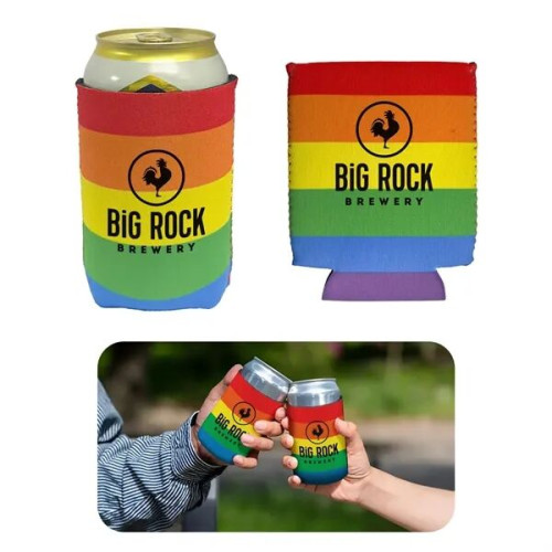 Rainbow Can Cooler
