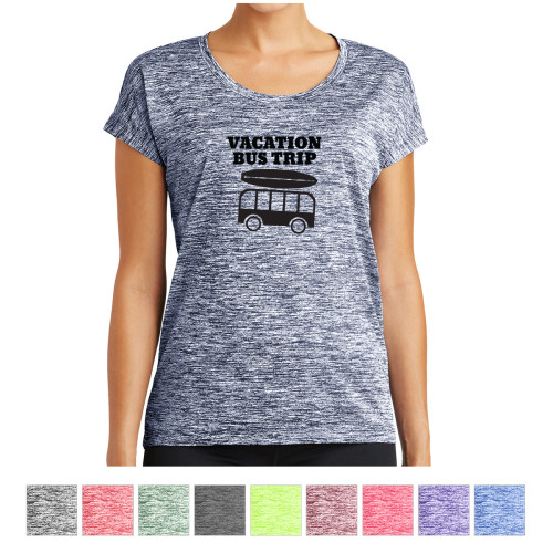 Sport-Tek® Ladies' PosiCharge® Electric Heather Sporty Tee