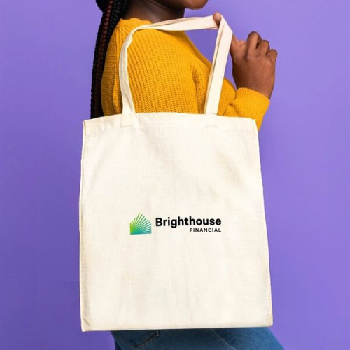 15"x16" Calico Cotton Tote Bag - 140GSM