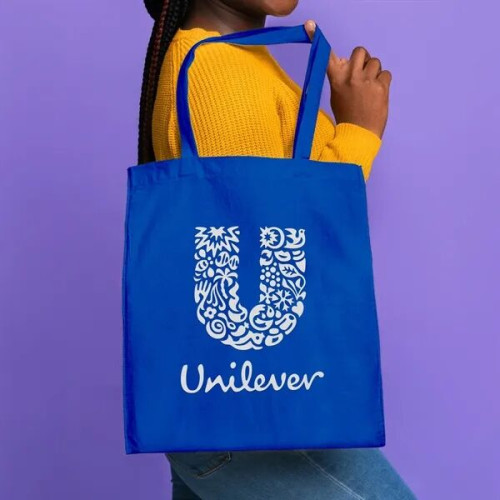 15"x16" Calico Cotton Tote Bag - 140GSM