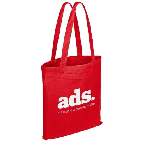 15"x16" Calico Cotton Tote Bag - 140GSM