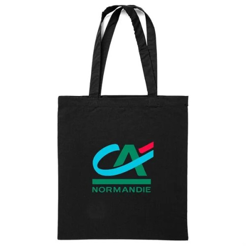 15"x16" Calico Cotton Tote Bag - 140GSM