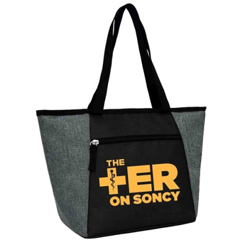 12-Can Lunch Insulated Cooler Tote Bag (15" x 9.5" x 6")
