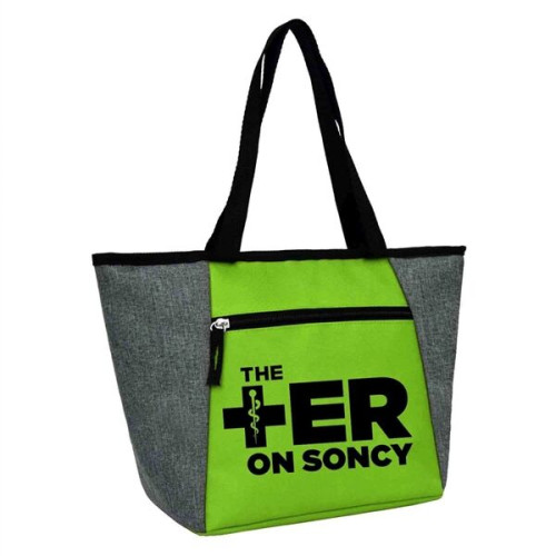 12-Can Lunch Insulated Cooler Tote Bag (15" x 9.5" x 6")