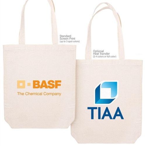 14"x17" Cotton Tote Bag with Gusset - 140GSM