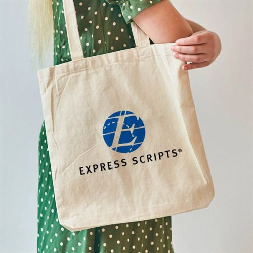 14"x17" Cotton Tote Bag with Gusset - 140GSM