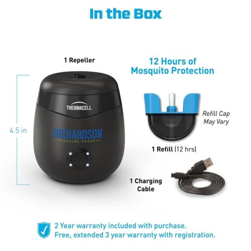 THERMACELL® RECHARGEABLE MOSQUITO REPELLER