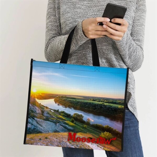 18" x 15" Laminated Full-Color Tote Bag