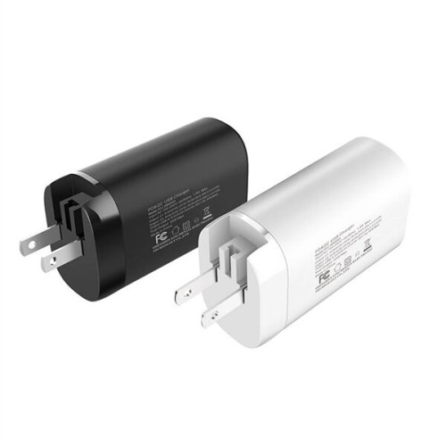 65W 3 Ports GaN USB-C Charger / AC Adapter