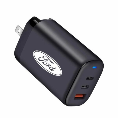 65W 3 Ports GaN USB-C Charger / AC Adapter