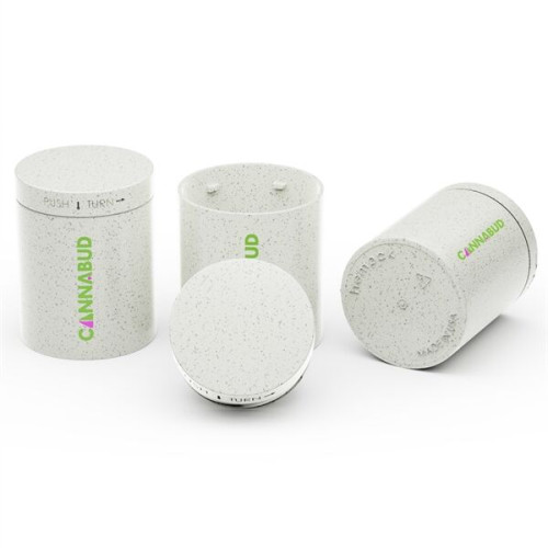 Custom Hemp Plastic CR Jar 4 oz