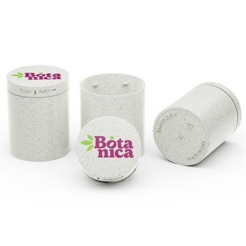 Custom Hemp Plastic CR Jar 4 oz