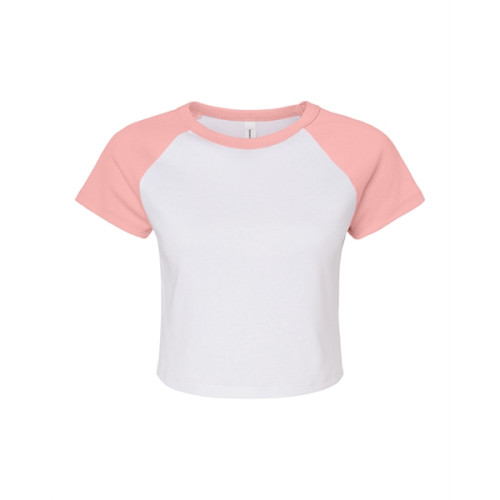 Ladies' Micro Ribbed Raglan Baby Tee