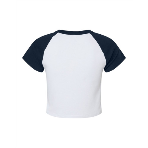 Ladies' Micro Ribbed Raglan Baby Tee