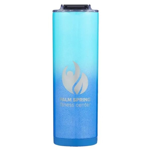 Ice Shaker 20 oz Stainless Steel Skinny Tumbler