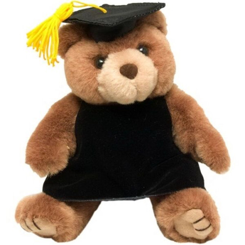 8" Graduation Bear