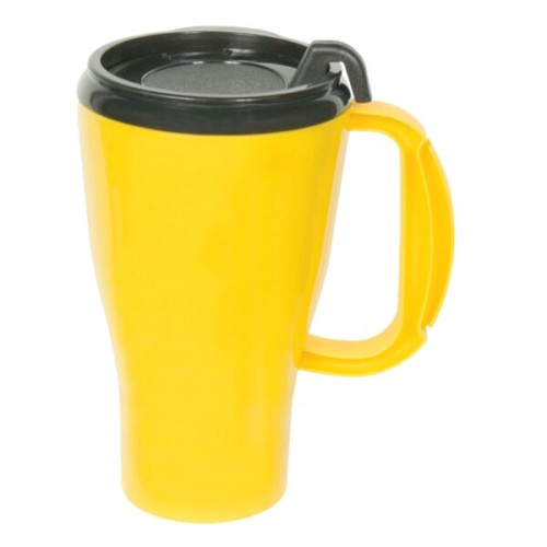 16 Oz. Double Wall Insulated Mug With Slider Lid