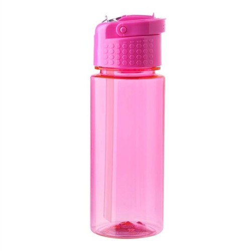 18 Oz. Transparent Water Bottle With Easy Carry Loop
