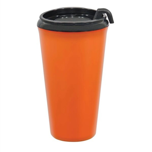 16 oz. USA Made Double Wall Insulated Tumbler W/ Slider Lid