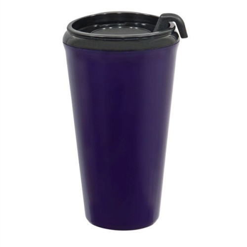 16 oz. USA Made Double Wall Insulated Tumbler W/ Slider Lid