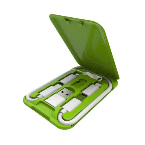 Eco-Friendly 6 In 1 Charging Cable Kit Wheat Straw