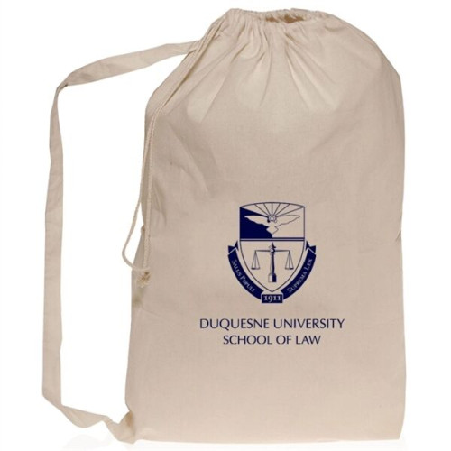 Natural Cotton Laundry Bags for Collegiate (20" x 28")