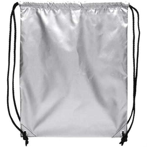 Shiny Drawstring Elegant Backpacks (14" x 16")