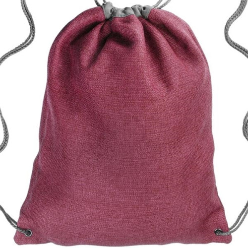 Linen Cromwell Drawstring Backpacks (13" x 16")