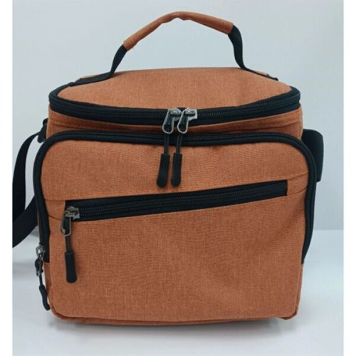 Leakproof 6-Can Insulated Cooler Bag W/ Bottle Holder