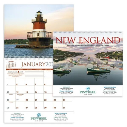 Triumph® Calendars New England Calendar