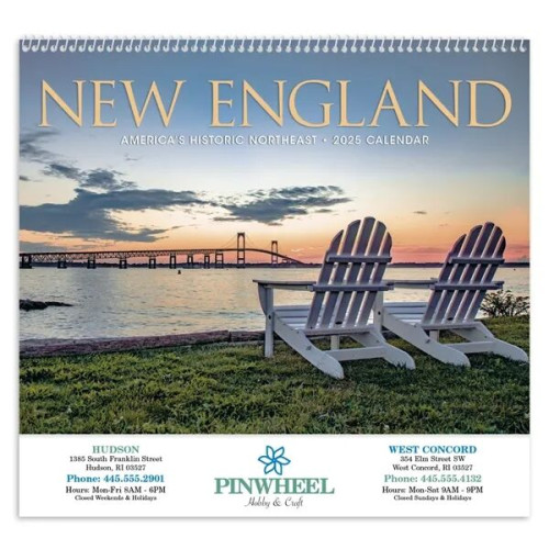 Triumph® Calendars New England Calendar