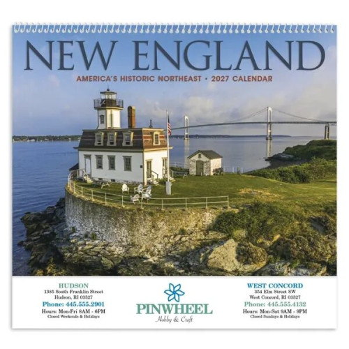Triumph® Calendars New England Calendar