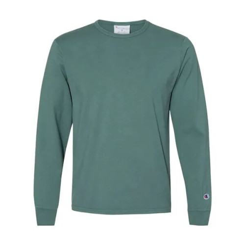 Champion Unisex Garment-Dyed Long Sleeve T-Shirt