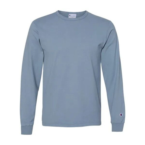 Champion Unisex Garment-Dyed Long Sleeve T-Shirt