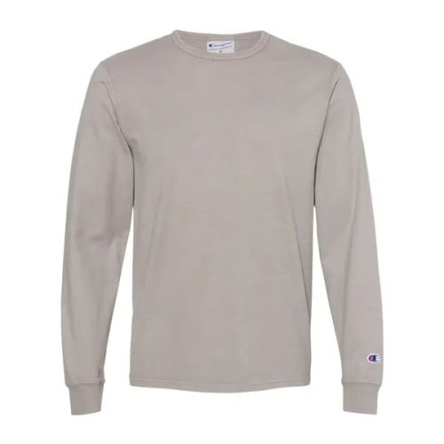 Champion Unisex Garment-Dyed Long Sleeve T-Shirt