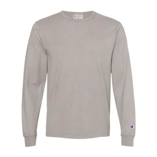 Champion Unisex Garment-Dyed Long Sleeve T-Shirt