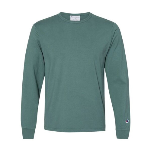 Champion Unisex Garment-Dyed Long Sleeve T-Shirt