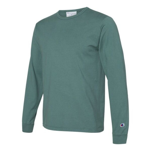 Champion Unisex Garment-Dyed Long Sleeve T-Shirt