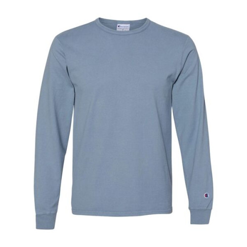 Champion Unisex Garment-Dyed Long Sleeve T-Shirt