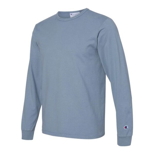 Champion Unisex Garment-Dyed Long Sleeve T-Shirt